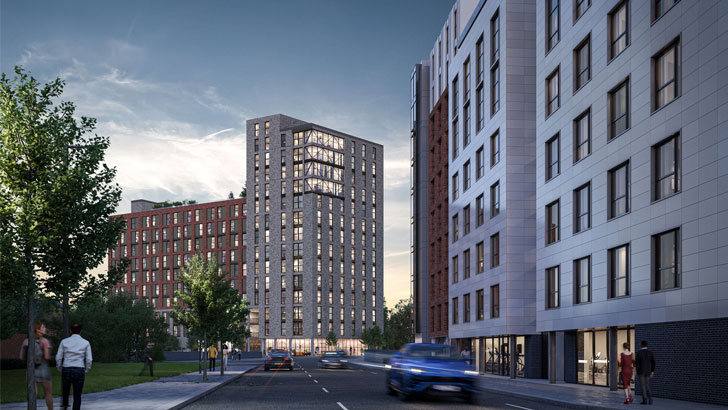 曼彻斯特X1 Cheltenham Place | 索尔福德大学附近公寓 | 索尔福德市中心新建公寓 | 曼彻斯特媒体城周边公寓 | 曼彻斯特公寓投资