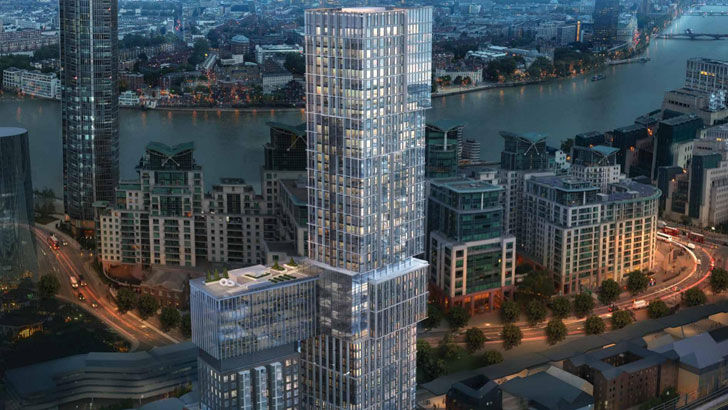 DAMAC Tower 达马克伦敦九榆树公寓，范思哲家居品牌公寓 | 伦敦房产投资