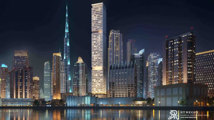 St. Regis 迪拜瑞吉公寓，迪拜市中心全新豪华住宅公寓